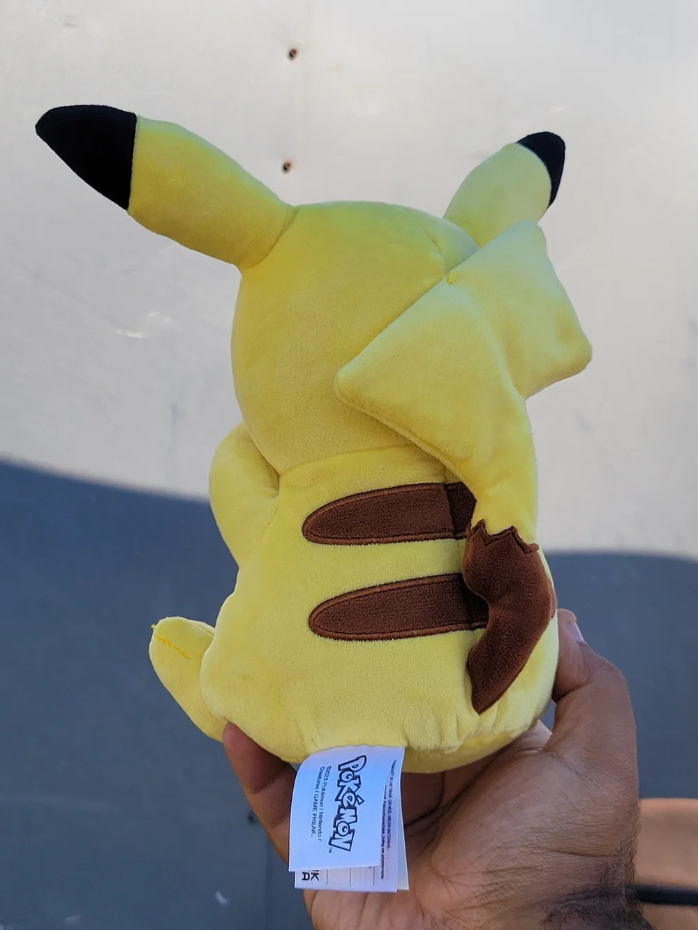 Pikachu Plush Pokemon Eyes Closed 2025 Game Freak Nintendo Official #Pikachu
